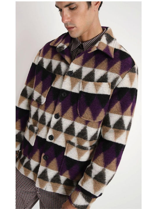 Jachetă bărbați Beige, Black