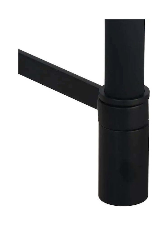 Alista Home Cf2045 Baterie Chiuvetă Bucătărie Bancă Flexibilă Neagră