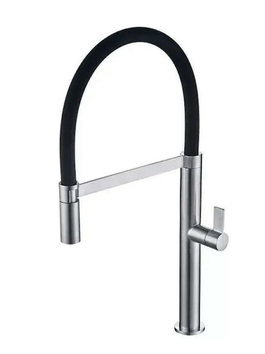 Alista Home Korman Technik Küchenarmatur Zähler Flexibel Silber