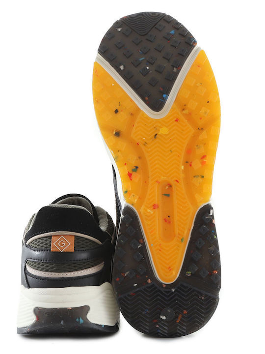 Profello Herren Sneakers Schwarz