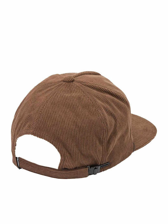 Volcom Greased It Υφασμάτινo Καπέλο Καφέ