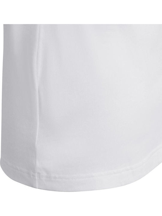 Kinder-T-Shirt Weiß Future Icons 3-Stripes