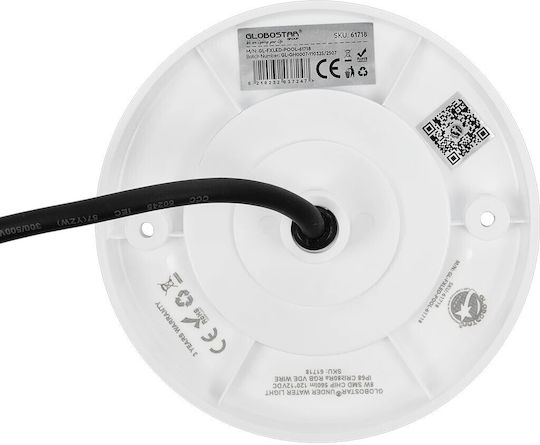 GloboStar Submersible Pool Spotlight with Multicolour (RGB) Light 61718
