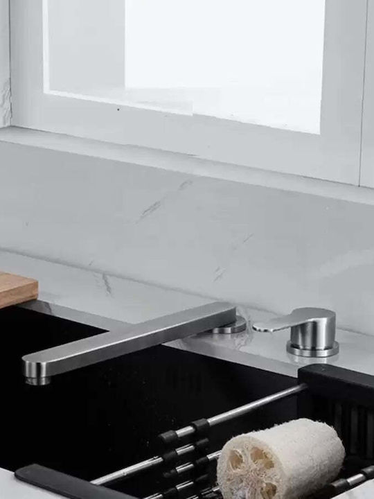 Alista Home Küchenarmatur Zähler Ausziehbar Gray