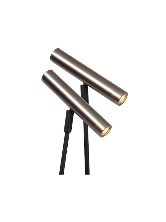 Lucide Lightning Duarte Floor Lamp with Socket for Bulb G9 Gray