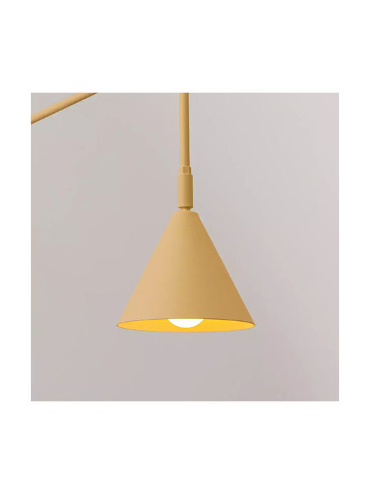Sollux Klassisch Leuchte Wand mit Fassung E14 Gold 10cm
