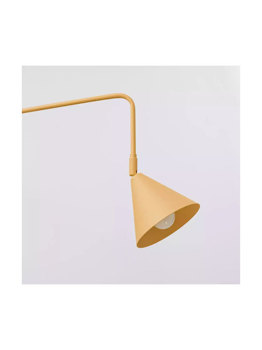 Sollux Klassisch Leuchte Wand mit Fassung E14 Gold 10cm