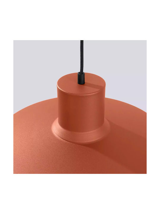 Sollux Pendant Light Red with Socket E27