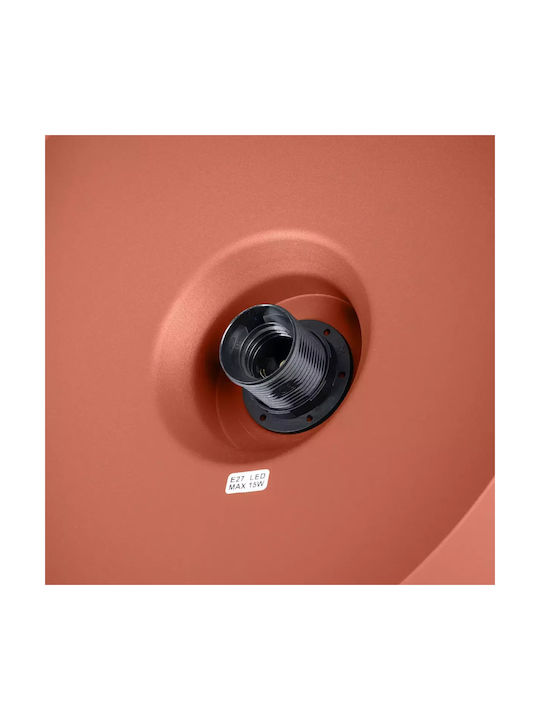 Sollux Pendant Light Red with Socket E27