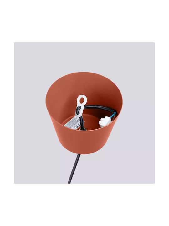 Sollux Pendant Light Red with Socket E27