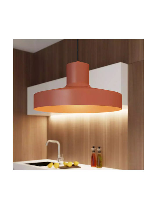 Sollux Pendant Light Red with Socket E27