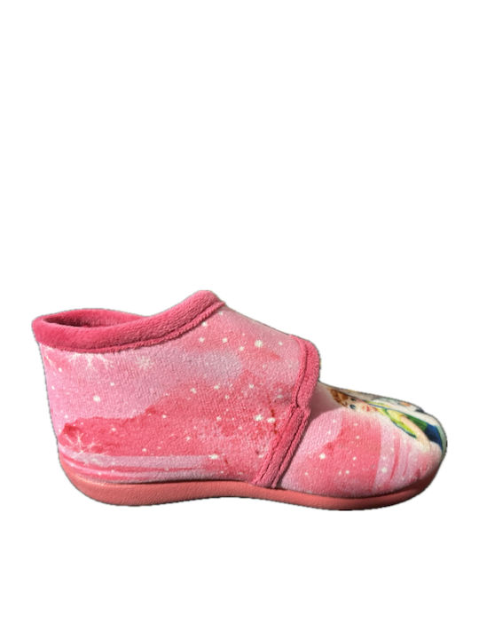 Kids Slippers Boots Pink