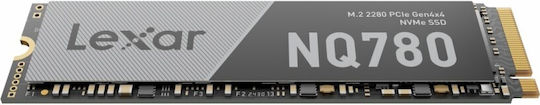 Lexar NQ780 SSD 1TB τύπου M.2 με σύνδεση PCI Express 4.0 (PS5 Compatible)