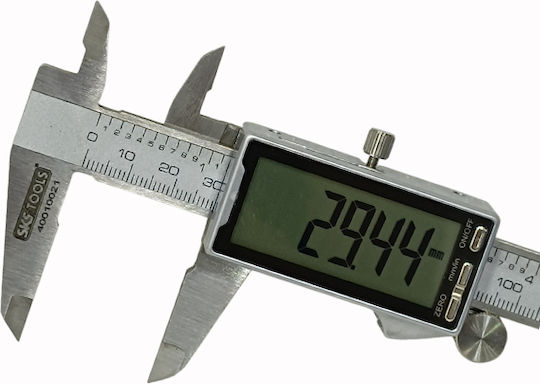 SKS Tools Digital Thickness Gauge with 0.01mm Measurement Accuracy and Measuring Range up to 150mm