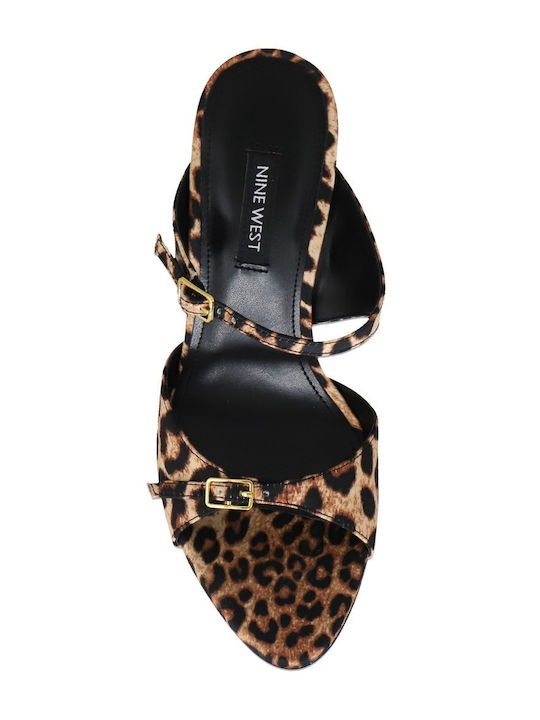 Reida2 Satin Mules with High Heel