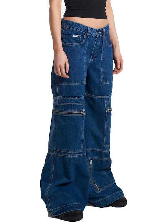 Damenjeans in Lockerer Passform Blue.