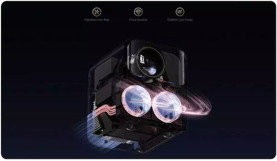 Mozart 1 Pro 2025 Projector LCD Full HD LED Lamp with Wi-Fi Built-in Speakers and MEMC