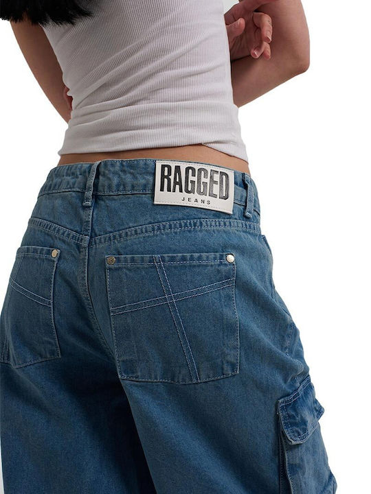 Damenjeans in Weit geschnittener Linie Light Blue