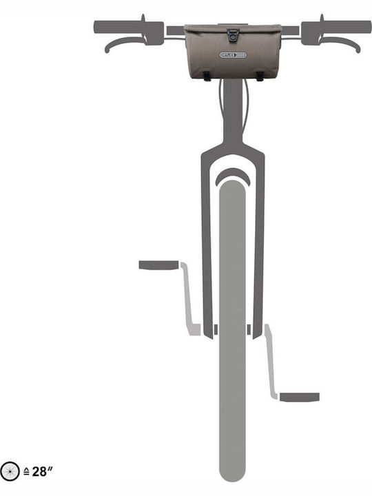 Ortlieb Geantă pentru ghidon bicicletă Maro