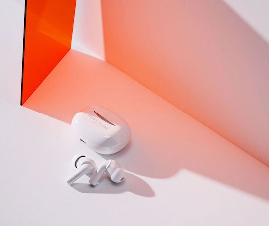 Happy Plugs Joy Pro In-ear Bluetooth Handsfree Ακουστικά Λευκά