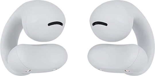Happy Plugs Clip In-ear Bluetooth Handsfree Ακουστικά Λευκά