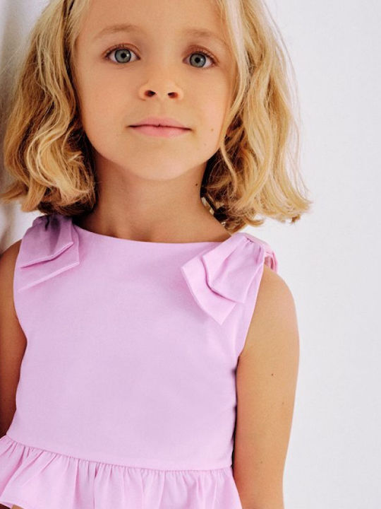 Kids' Shirt Sleeveless Purple
