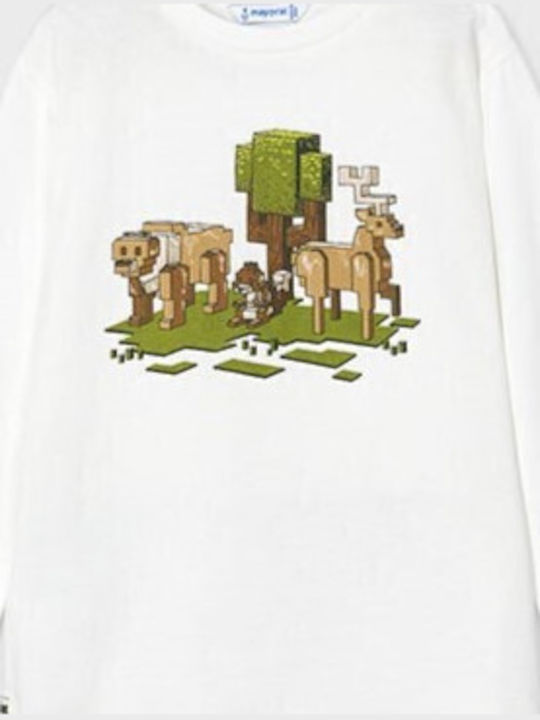 Kids' Shirt Long Sleeve Blue Nature