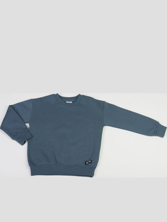 Kinder-Sweatshirt Petrol