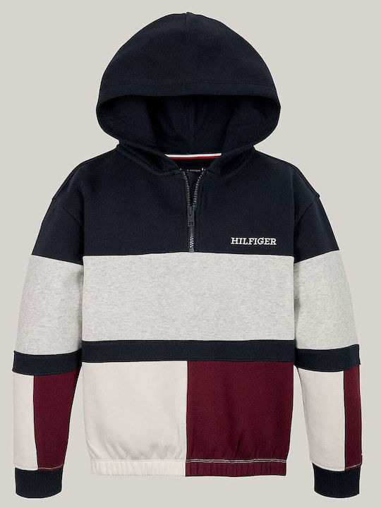 Kids Sweatshirt with Hood and Pockets Multicolour