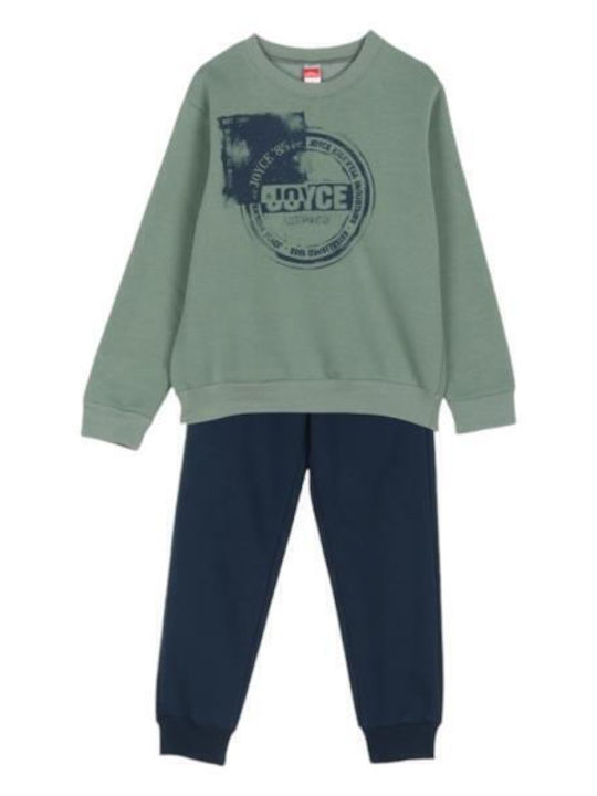Kids Sweatpants Set Bordeaux 2pcs Grunge Stamp
