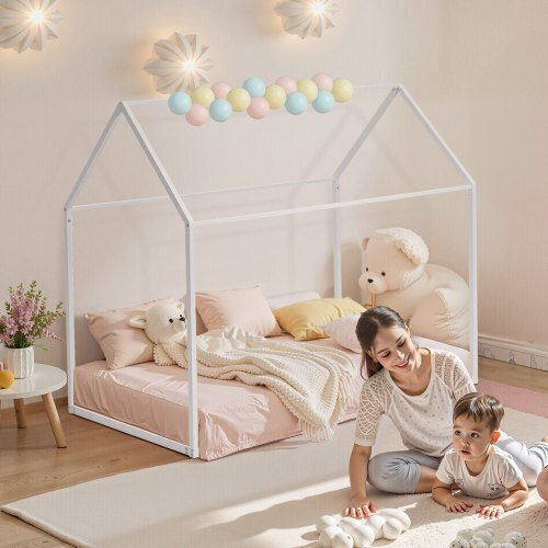 Kids Bed Single White for Mattress x