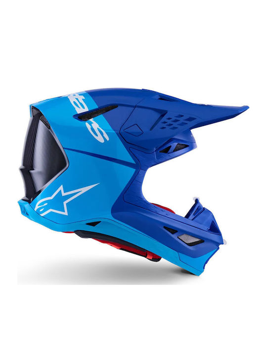 Alpinestars Supertech M10 Flood Motorcycle Helmet Motocross ECE 22.06