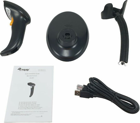 Equip Handheld Scanner Wireless with 2D and QR Barcode Reading Capability