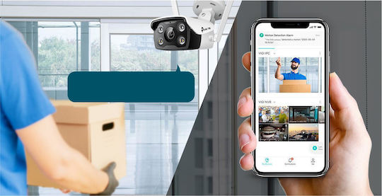 TP-LINK C340-W v1 IP Surveillance Camera Full HD+ 4MP Waterproof with Two-Way Communication and Lens 4mm