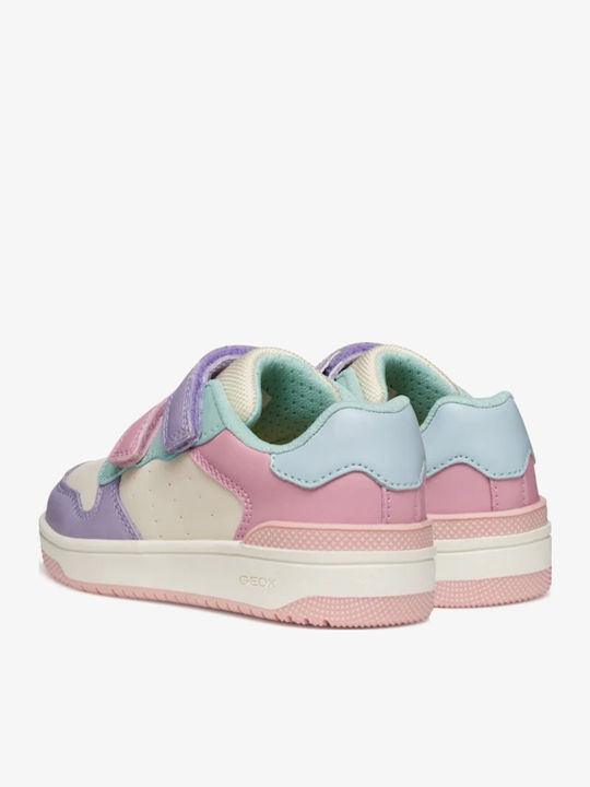Washiba Kids Sneakers with Scratch Pink