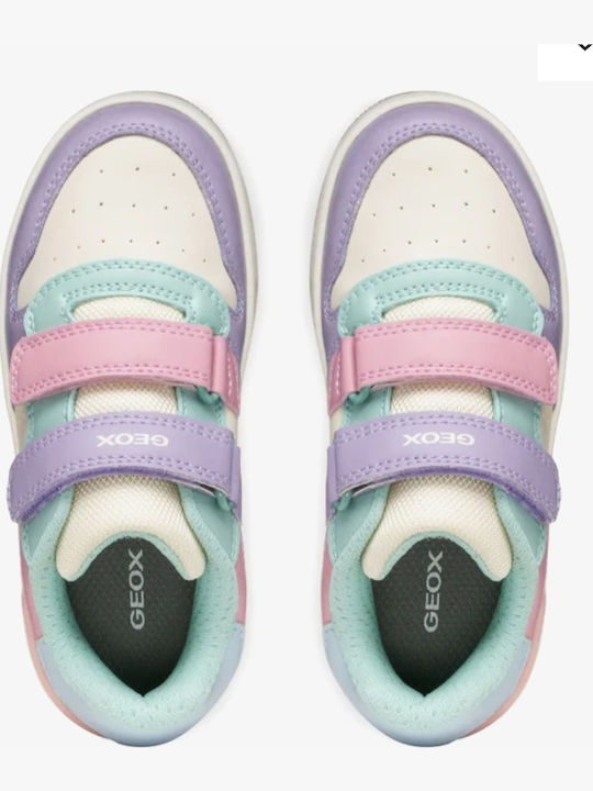 Washiba Kids Sneakers with Scratch Pink
