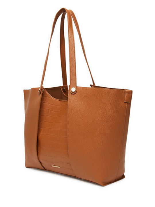 Damentasche Schultertasche Tabac Braun