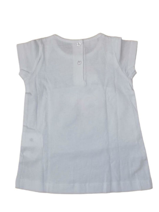 Kids' Set with Leggings Summer 2pcs WHITE