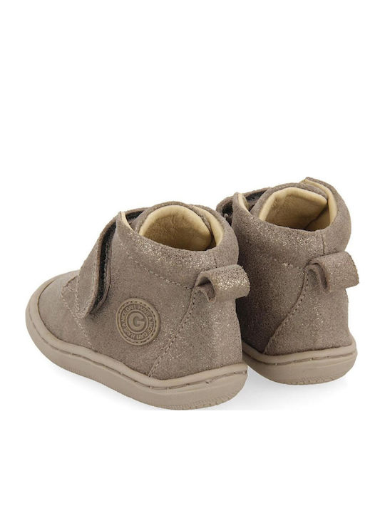 Leder Kinderstiefel Barfuß Graue