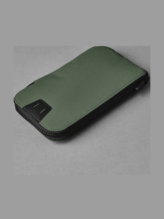 Мъжко Портфейл Пътнически с RFID Зелен