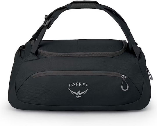 Osprey Travel Bag Σακ Βουαγιάζ Πλάτης 30lt Μαύρο Υφασμάτινο M30εκ.