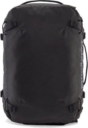Patagonia Σακ Βουαγιάζ Πλάτης 45lt Μαύρο Υφασμάτινο Μ45xΠ19.3xΥ36.8εκ.