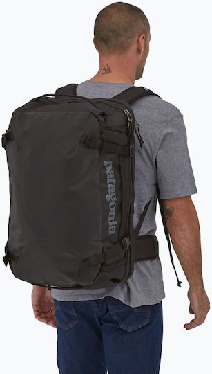 Patagonia Σακ Βουαγιάζ Πλάτης 45lt Μαύρο Υφασμάτινο Μ45xΠ19.3xΥ36.8εκ.