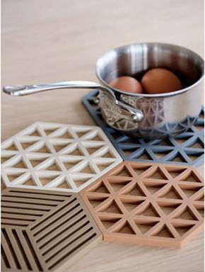 Zone Denmark Silicone Placemats Orange 16x14cm