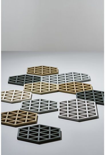 Zone Denmark Tischsets Silikon Weiß 16x14cm