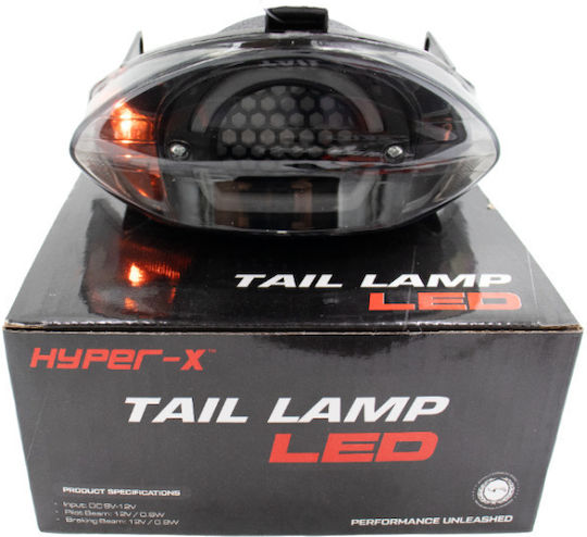Φαναρι Stop Yamaha Crypton-x135 Led Neon Κοκκινο