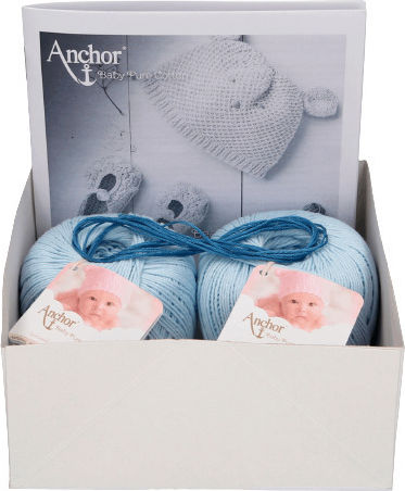 Anchor Cotton Knitting Yarn Blue