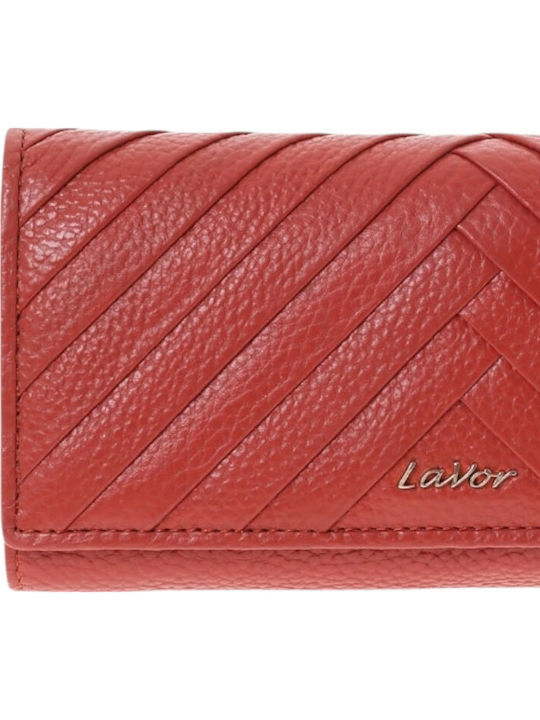 Large Leather Women's Wallet Classic with RFID Orange