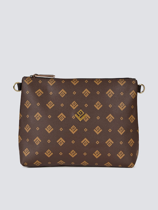 Olimpia Signature Women's Bag Shoulder Brown