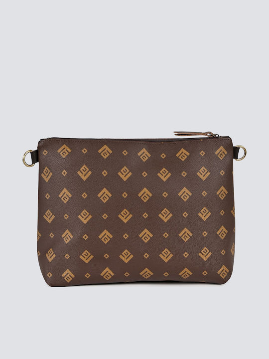 Olimpia Signature Women's Bag Shoulder Brown
